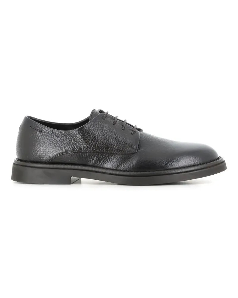 Alexander Hotto Derby-Schuhe aus gekörntem Leder - Braun Braun