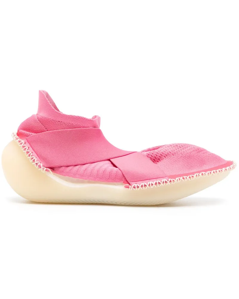 Y-3 Itogo Sneakers in Strickoptik - Rosa Rosa