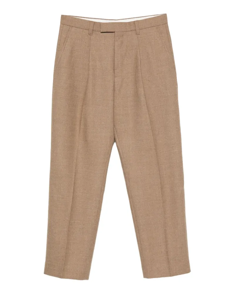 Sandro Hose mit Bundfalten - Nude Nude