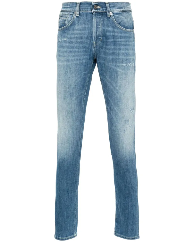 Dondup Jeans im Distressed-Look - Blau Blau