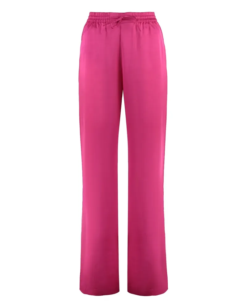 Yves Salomon Hose aus Satin - Rosa Rosa