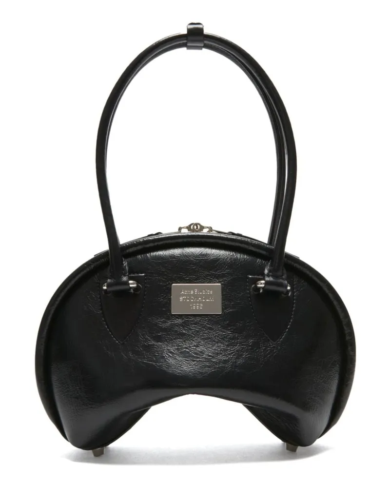 Acne Studios Schultertasche aus Leder - Schwarz Schwarz