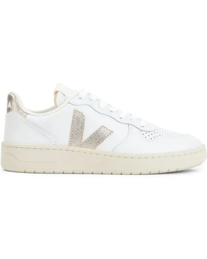 VEJA V-10 Sneakers - Weiß Weiß