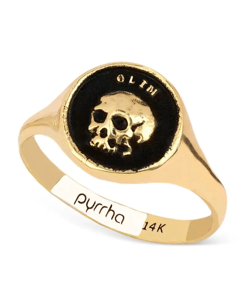 Pyrrha 14kt What Once Was Gelbgoldring Gold
