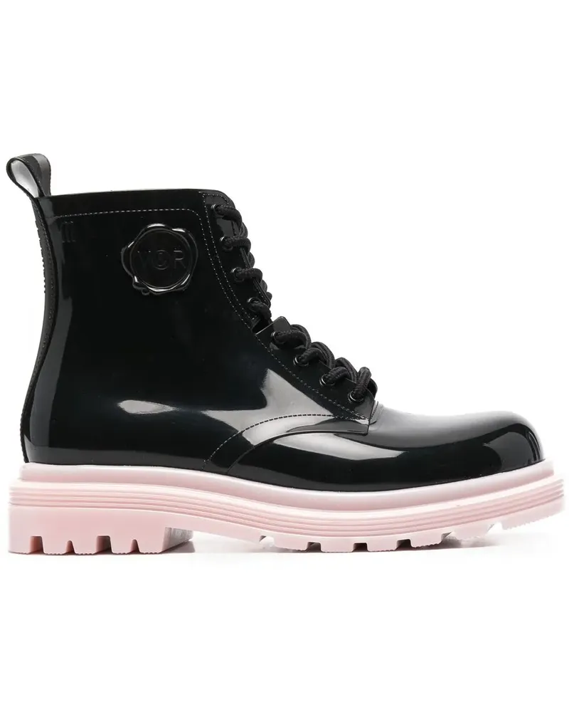 Viktor & Rolf Coturno Couture Stiefel - Schwarz Schwarz