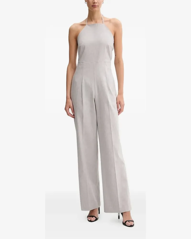 Sisley Neckholder-Jumpsuit - Grau Grau