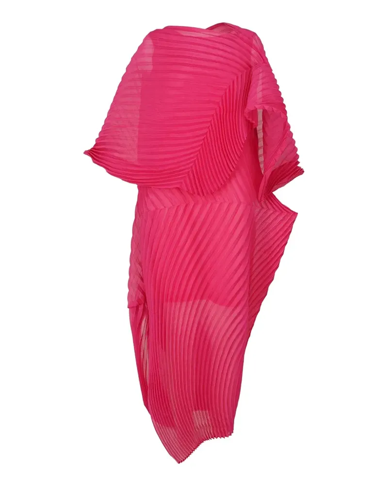 Issey Miyake Wander asymmetric dress - Rosa Rosa