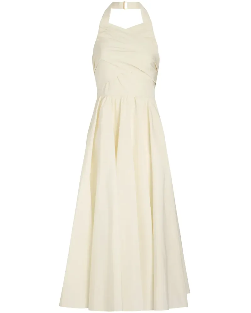 Patou Maxikleid mit Neckholder - Nude Nude