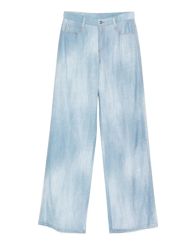 Ermanno Scervino wide-leg trousers - Blau Blau