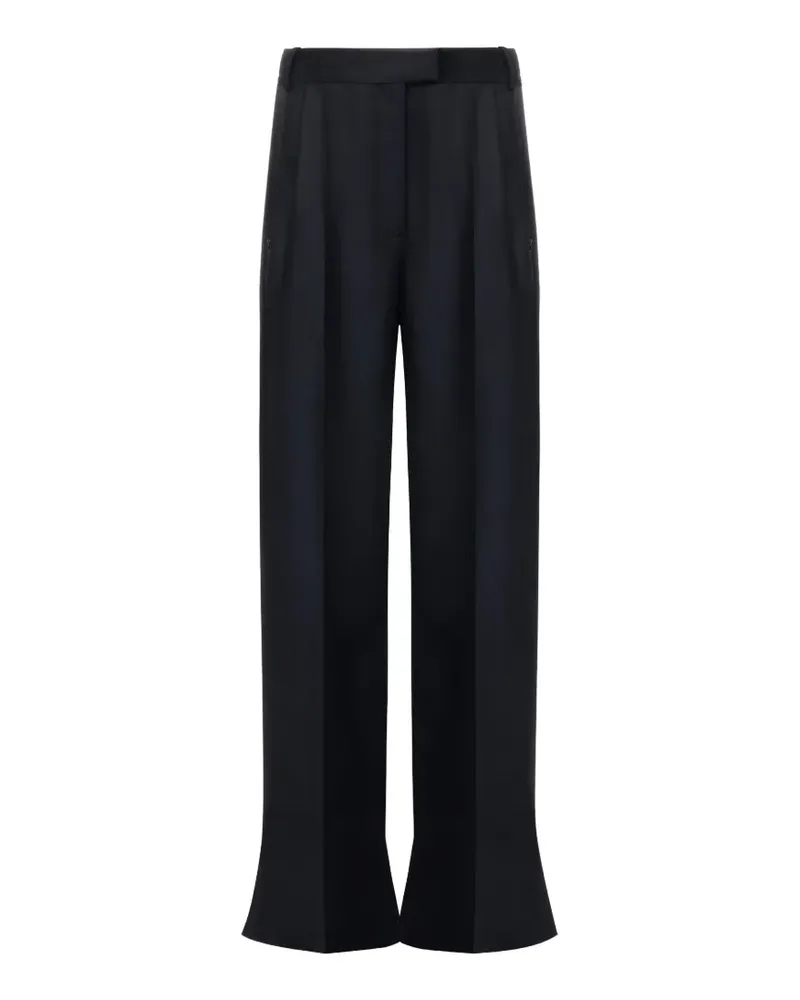 SITUATIONIST Wide-Leg-Hose mit Bundfalten - Blau Blau