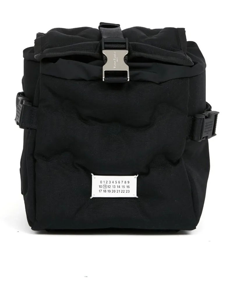 Maison Margiela Kleiner Glam Slam Rucksack Schwarz