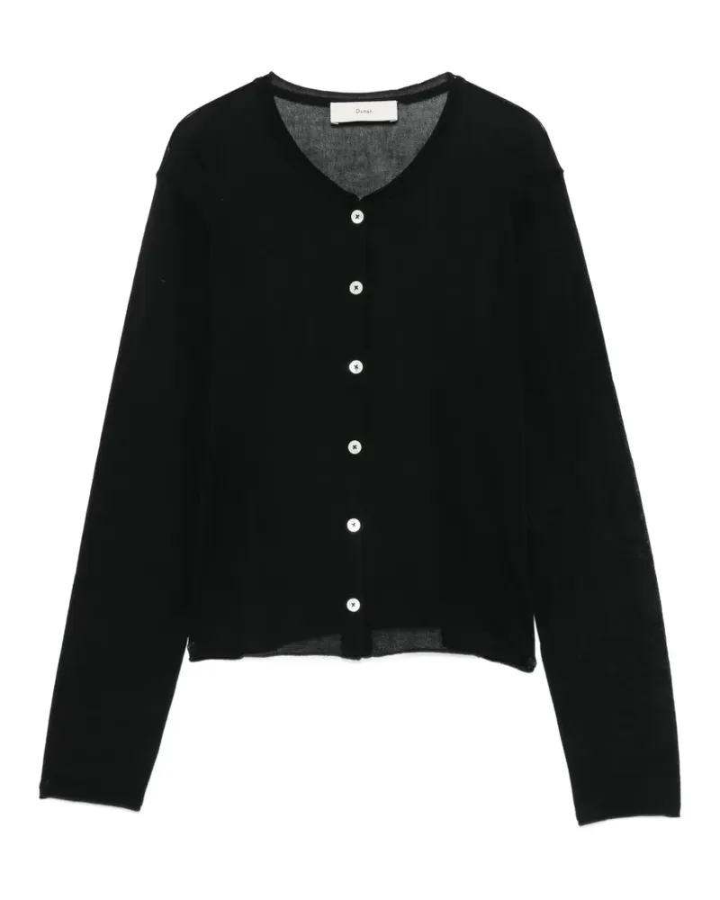 Dunst button-fastening cardigan - Schwarz Schwarz