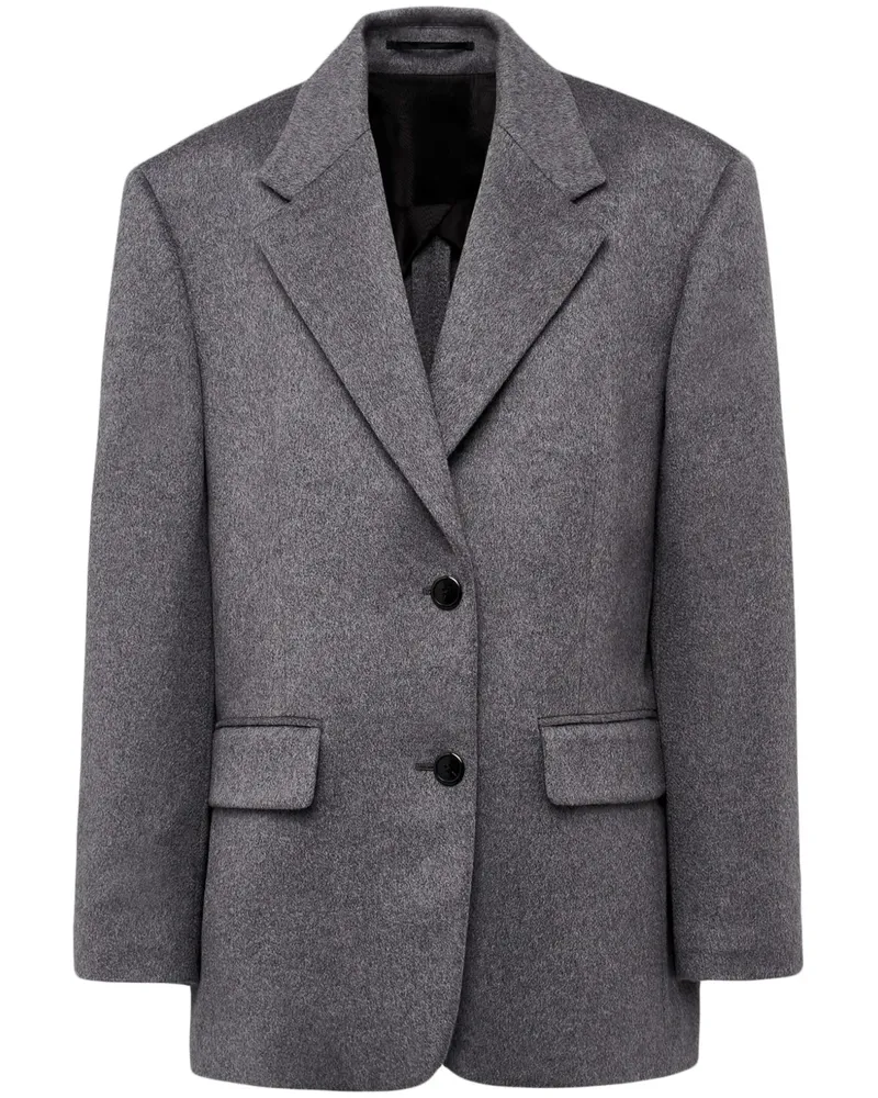 Prada Blazer aus Kaschmir - Grau Grau