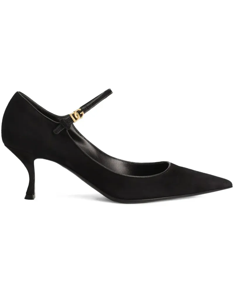Dolce & Gabbana Pumps mit spitzer Kappe - Schwarz Schwarz