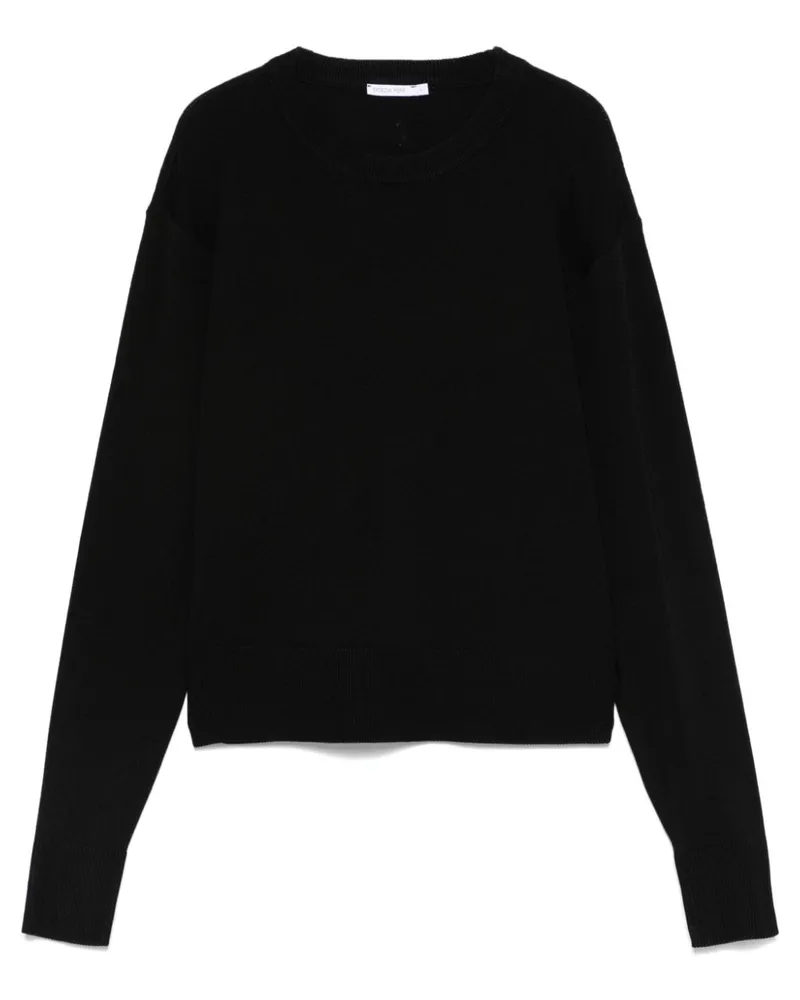 Patrizia Pepe Pullover mit Rundhalsausschnitt - Schwarz Schwarz