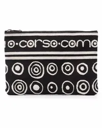 10 Corso Como Clutch mit Reißverschluss Weiß