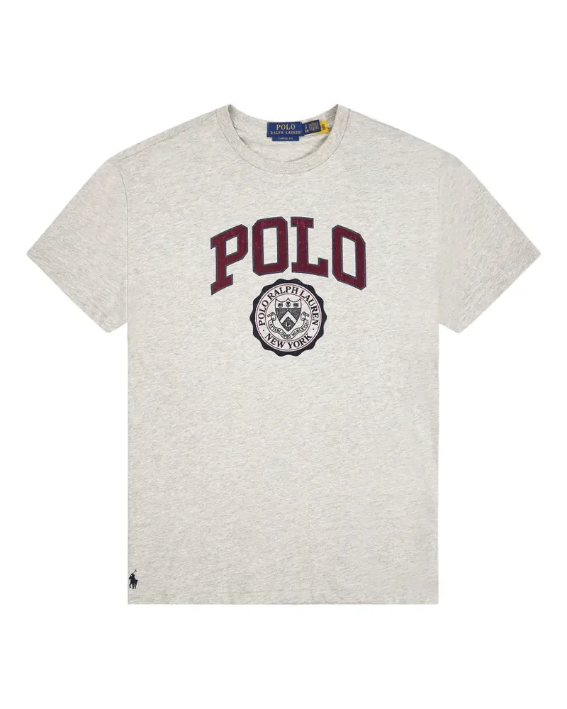 Ralph Lauren T-Shirt mit Logo-Print - Grau Grau