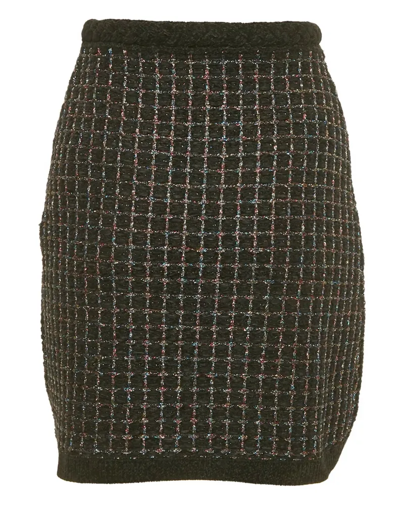 Sandro tweed mini skirt - Schwarz Schwarz