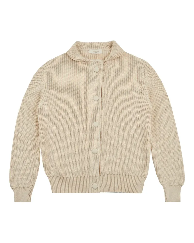 Zanone Klassischer Cardigan - Nude Nude