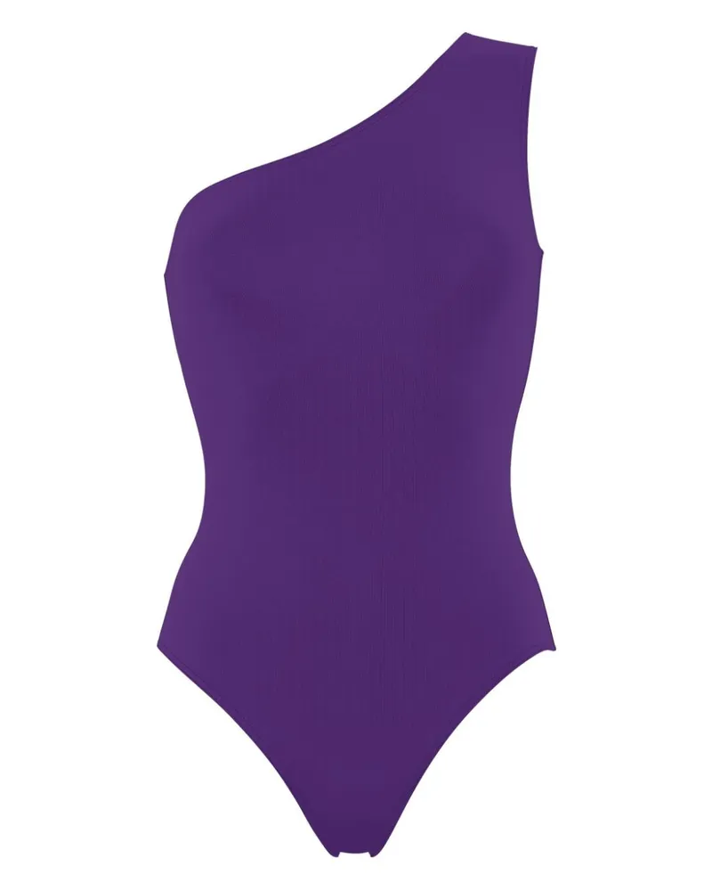 Eres One-Shoulder-Badeanzug - Violett Violett