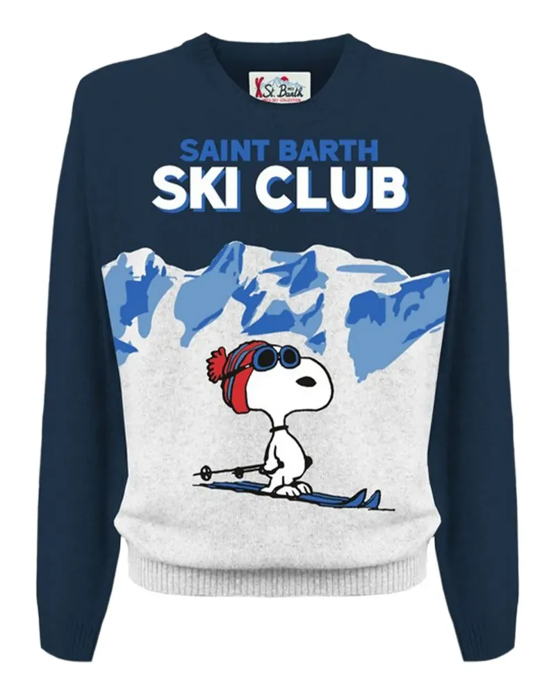 MC2 Saint Barth Pullover mit Snoopy-Motiv - Blau Blau