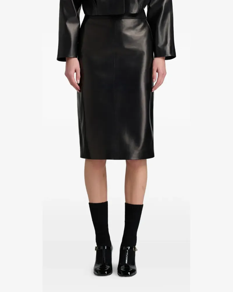 Bally Midirock mit hohem Bund - Schwarz Schwarz