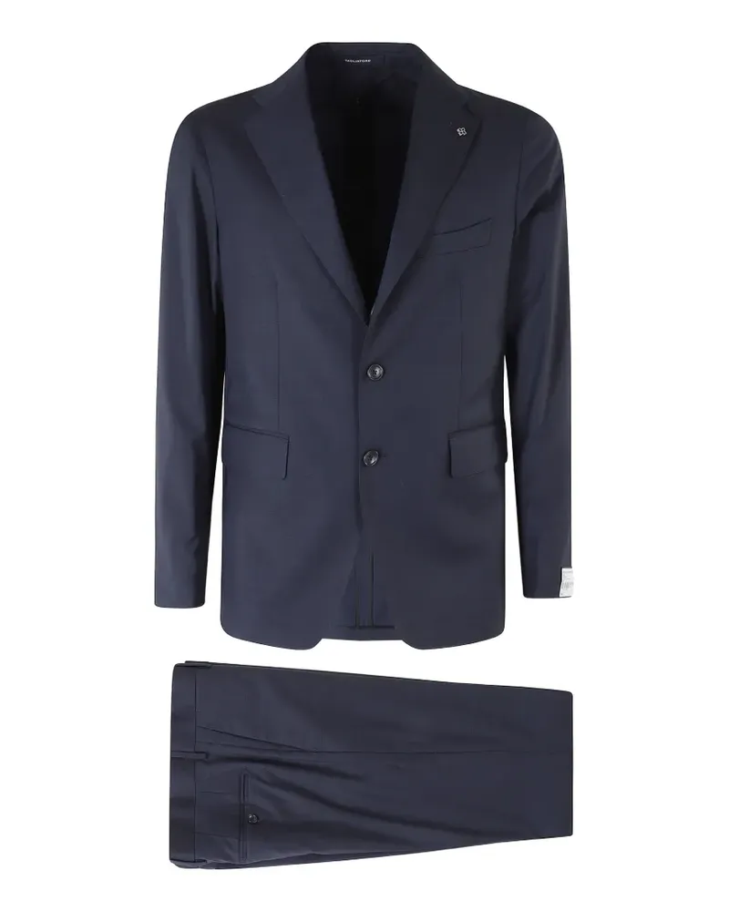 Tagliatore Einreihiger Anzug - Blau Blau