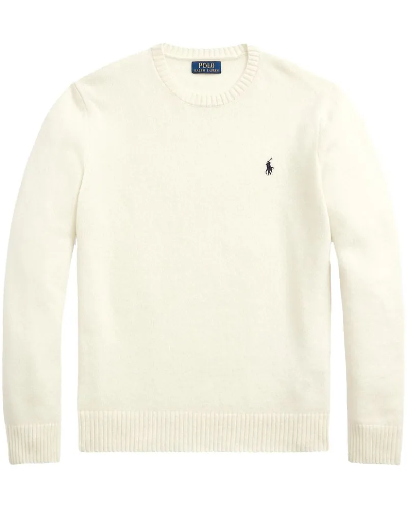 Ralph Lauren Polo Pony Pullover aus Wollgemisch - Nude Nude