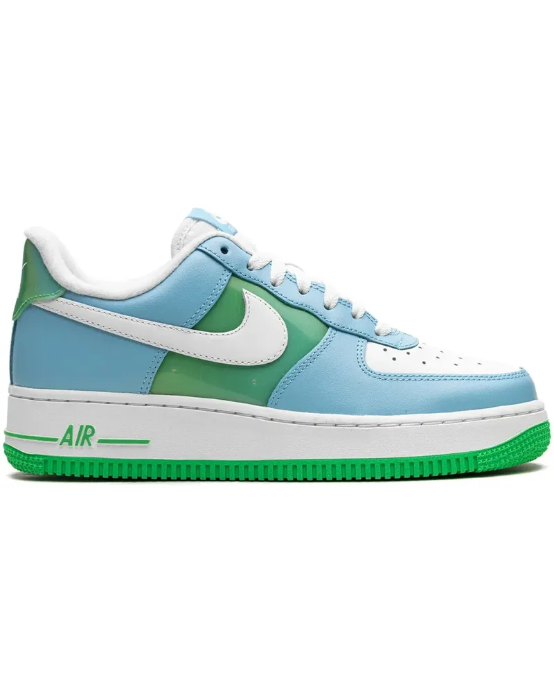 Nike Air Force 1 Low '07 "Aquarius Blue/Vapor Green" Sneakers - Blau Blau