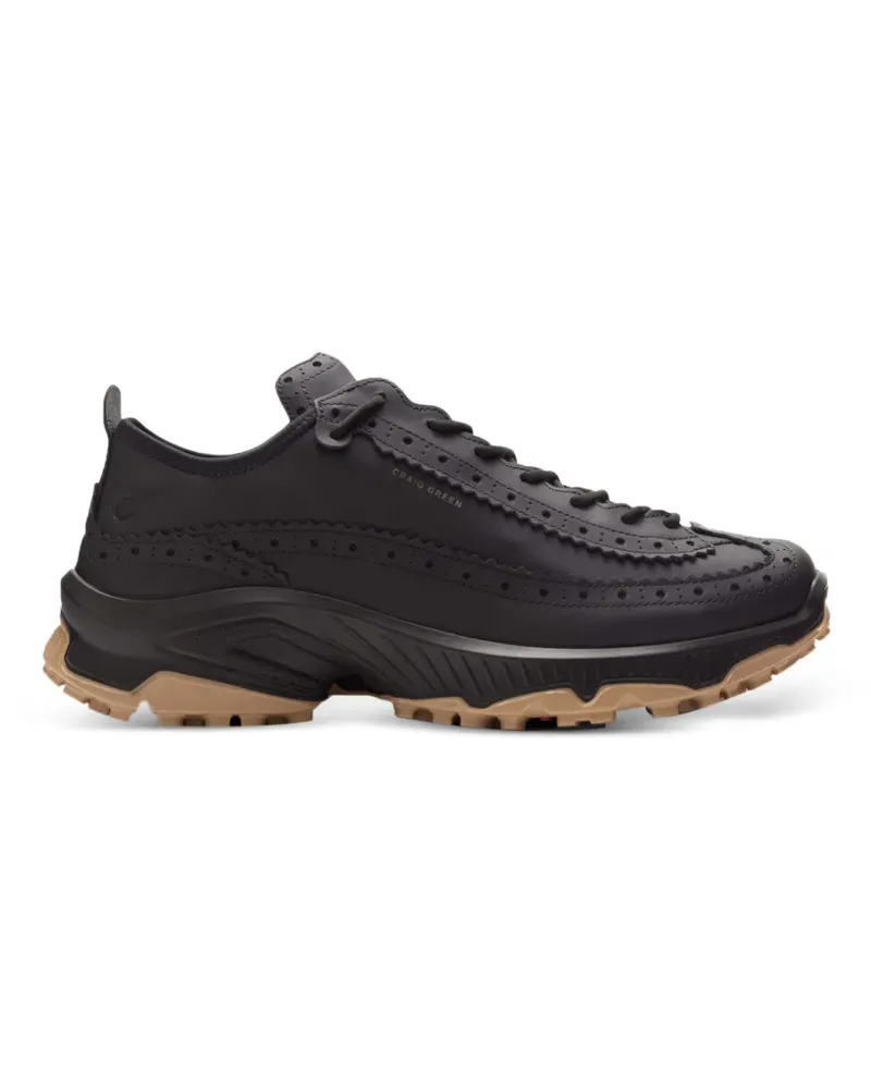 Craig Green Receptor Sneakers mit Budapestermuster - Schwarz Schwarz