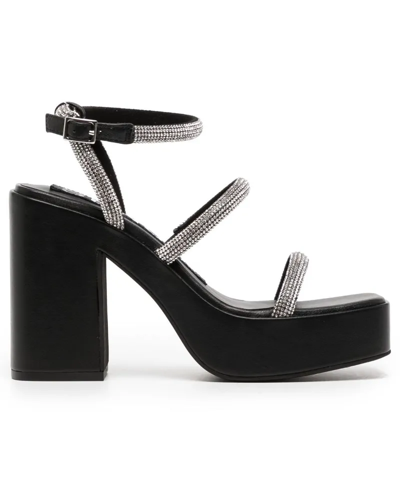 SENSO Sandalen mit Kristallen - Schwarz Schwarz