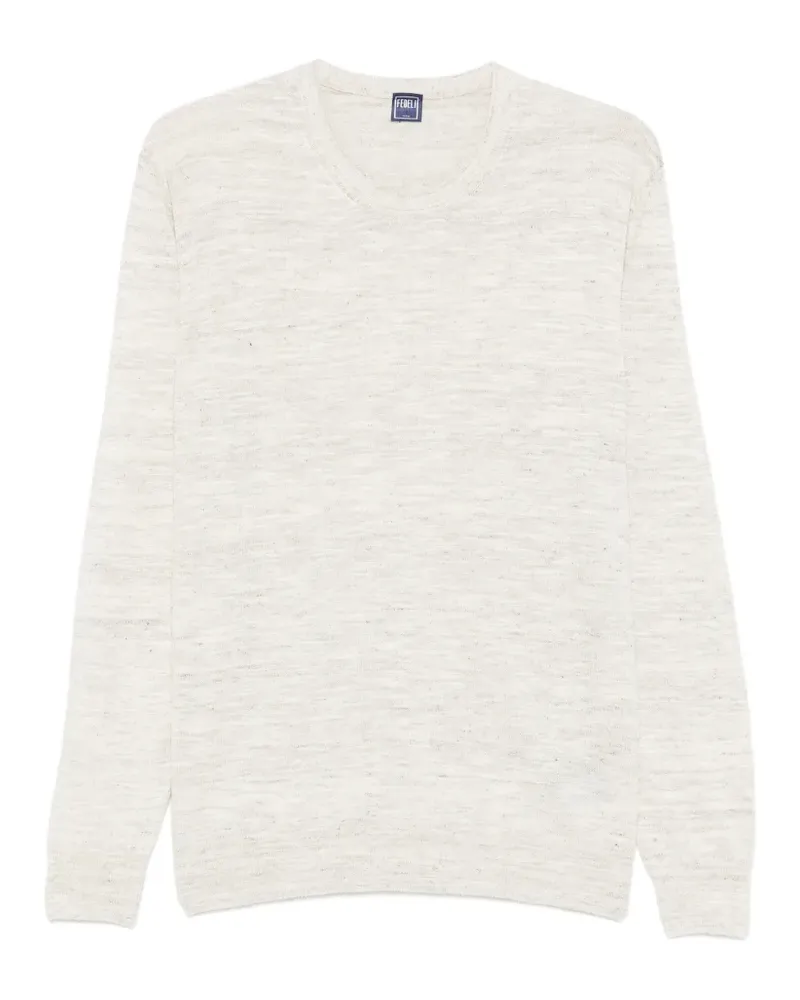 Fedeli slub-texture sweater - Nude Nude