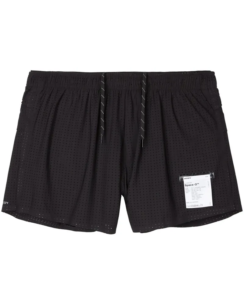 Satisfy Space‑O™ 2.5 Lauf-Shorts - Schwarz Schwarz