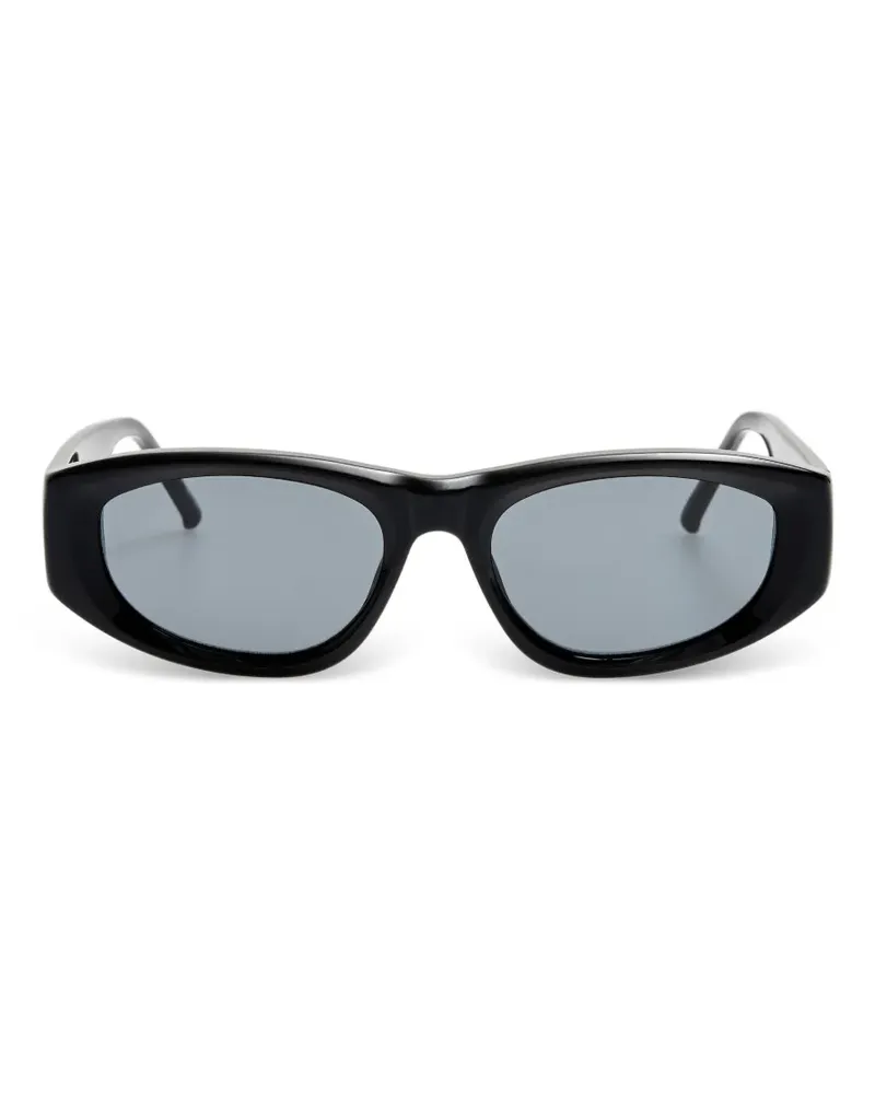 ATTICO x Linda Farrow Maya Sonnenbrille - Schwarz Schwarz