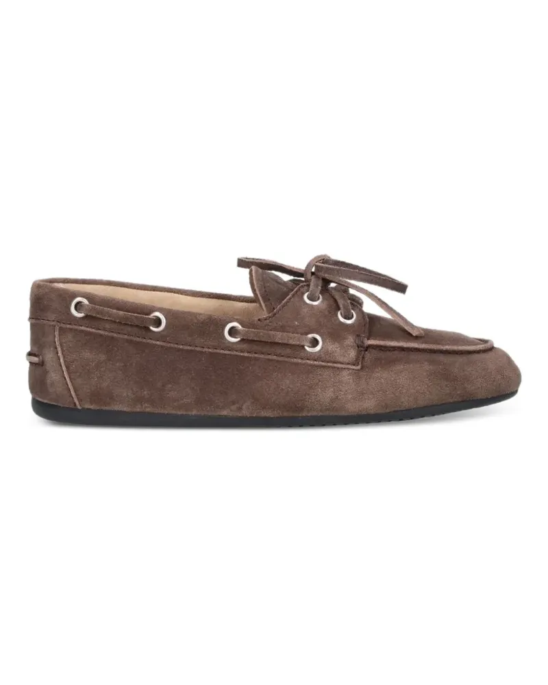 Miu Miu Loafer aus Wildleder - Braun Braun