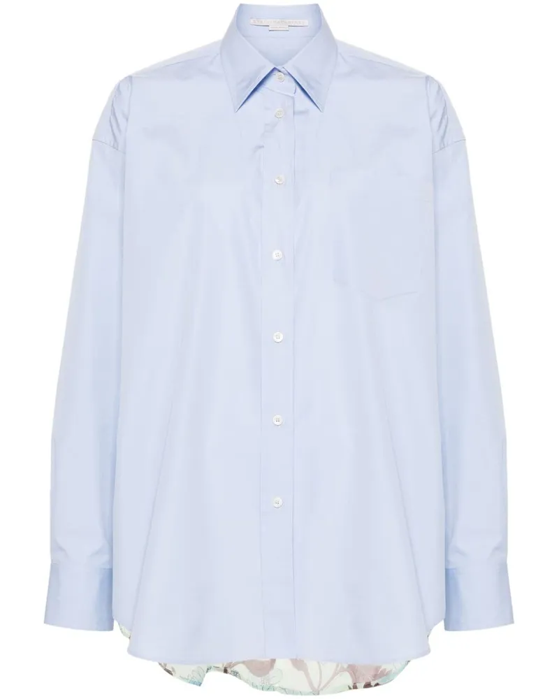 Stella McCartney Hemd mit Einsätzen - Blau Blau