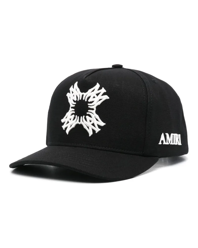 Amiri Ma Quad Baseballkappe - Schwarz Schwarz