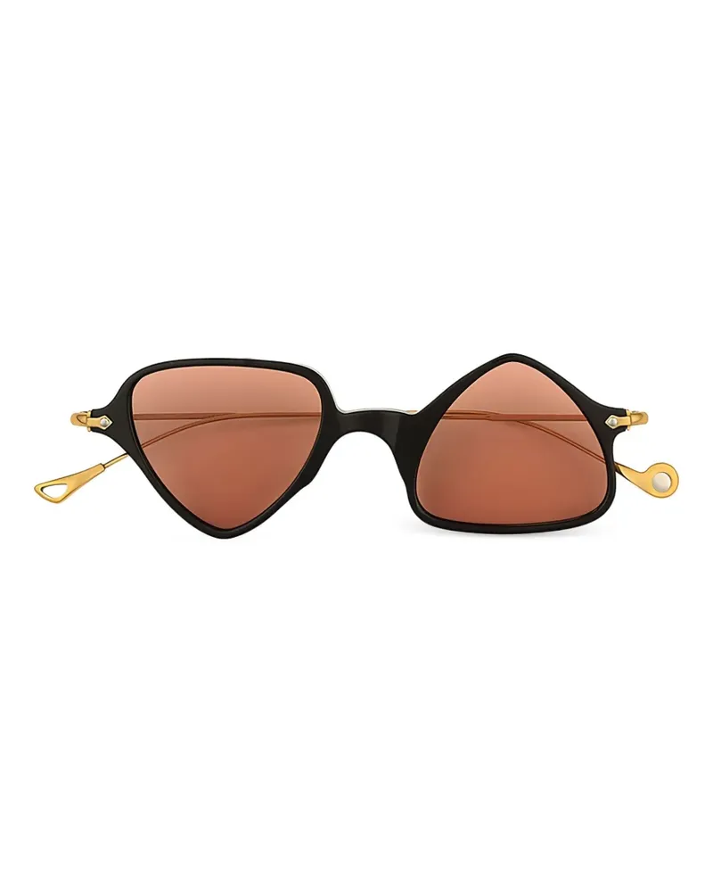 Eyepetizer Twiggy Sonnenbrille mit geometrischem Gestell - Gold Gold
