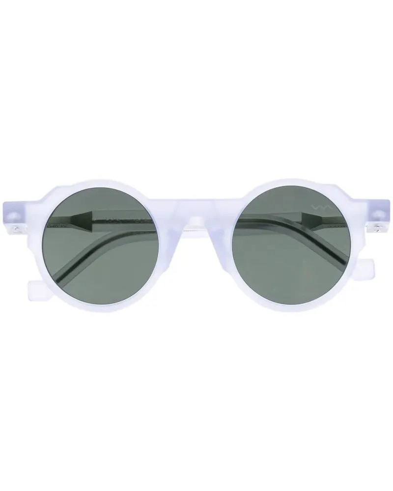 VAVA EYEWEAR Transparente Sonnenbrille mit rundem Gestell - Grau Grau