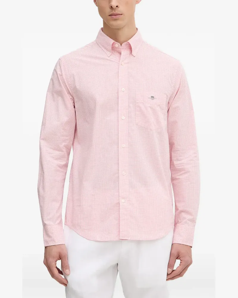 Gant gingham button-down shirt - Rosa Rosa