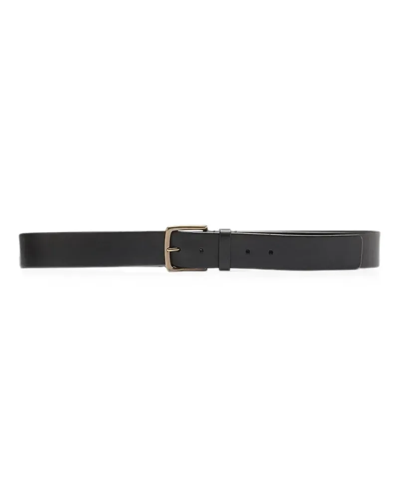 Officine Creative Italia Strip 22 buckle-fastening leather belt - Schwarz Schwarz