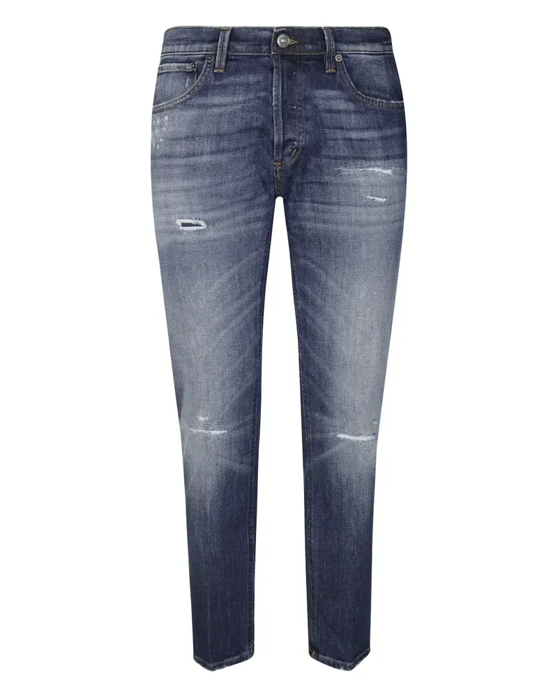 Dondup Jeans mit geradem Bein - Blau Blau