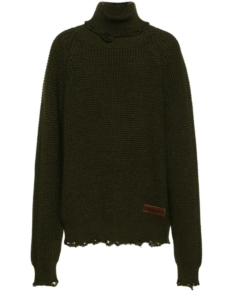 Dsquared2 Pullover mit Rollkragen - Grün Grün