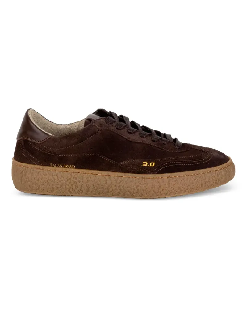 Stokton Venus Sneakers aus Wildleder mit Kreppsohle - Braun Braun