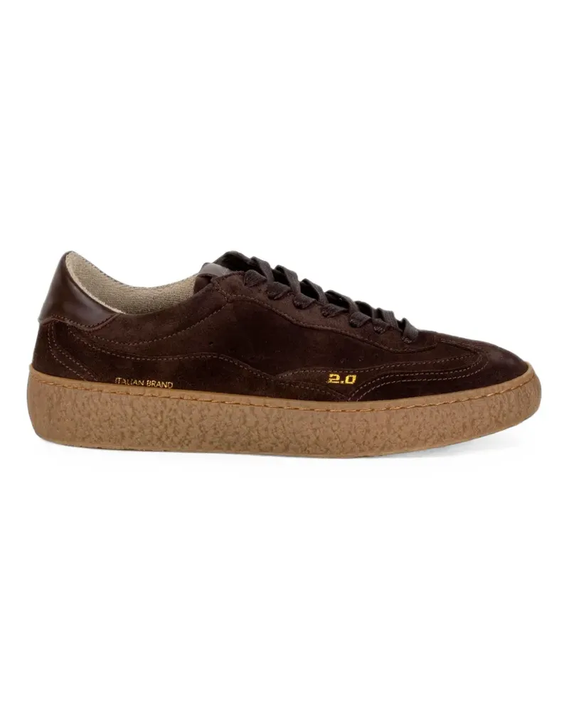 Stokton Venus Sneakers aus Wildleder mit Kreppsohle - Braun Braun