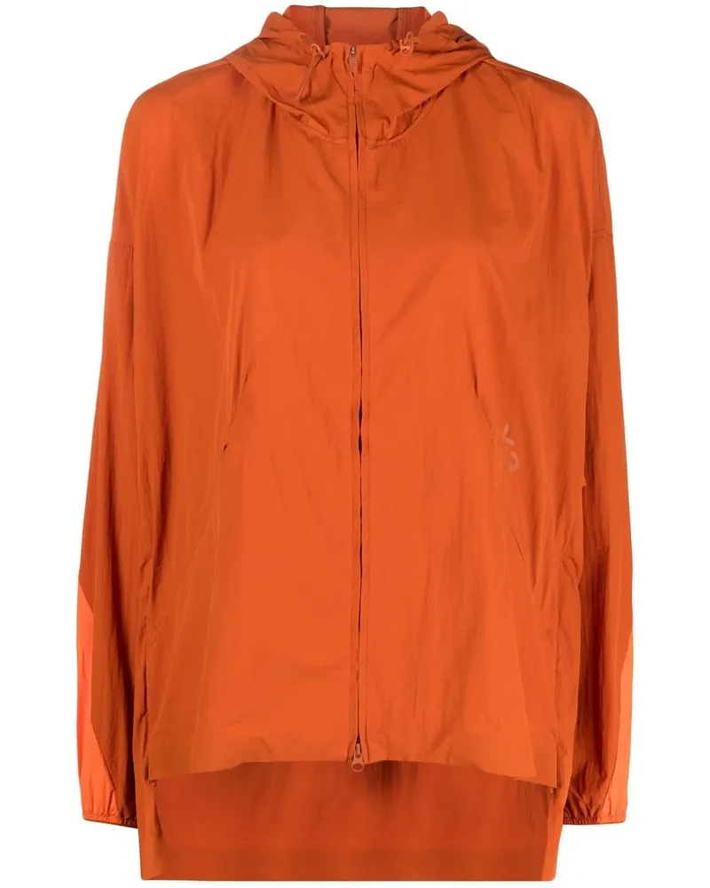Y-3 Windbreaker mit Kapuze - Orange Orange