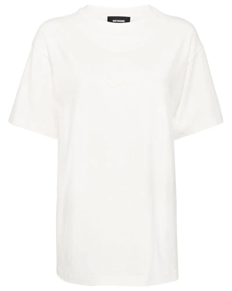 WE 11 DONE Pearl Bear T-Shirt - Nude Nude