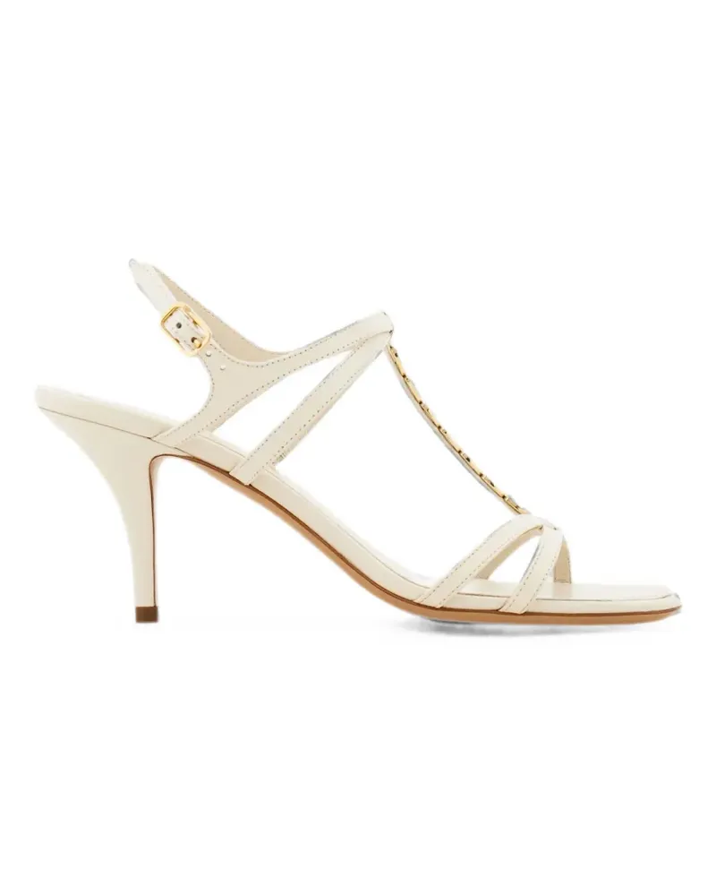 Ferragamo Vara Sandalen mit T-Riemen - Nude Nude