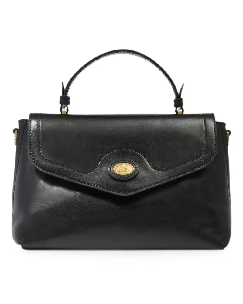 The Bridge leather tote bag - Schwarz Schwarz