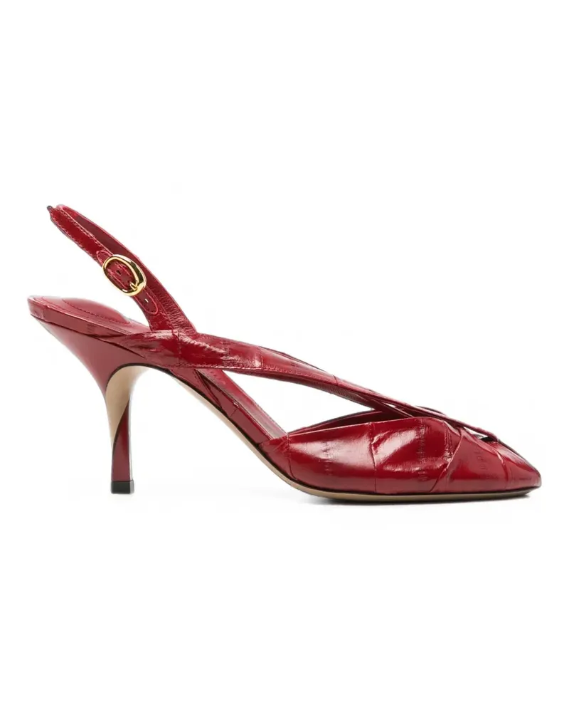 Jacquemus The Poisson Slingback-Sandalen - Rot Rot
